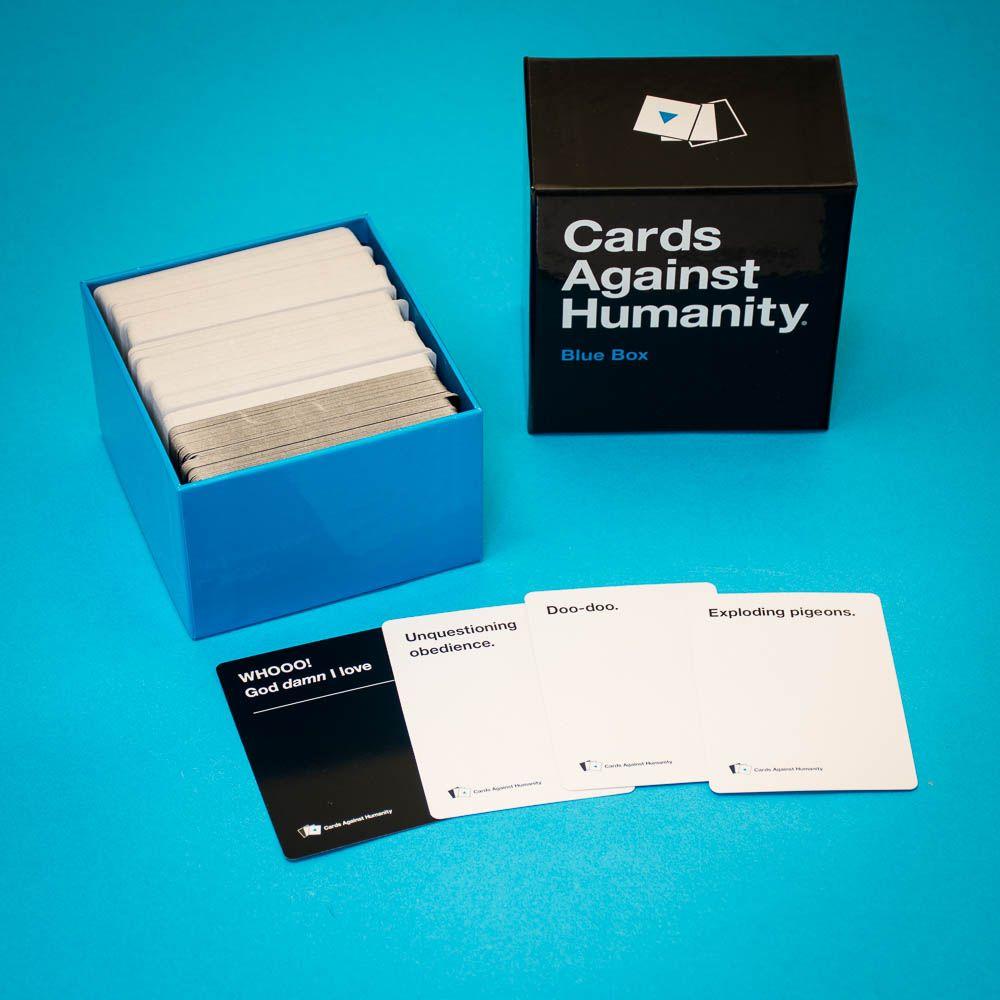 Cards Against Humanity Intl Edition Blue Box-Cards Against Humanity-Ace Cards &amp; Collectibles