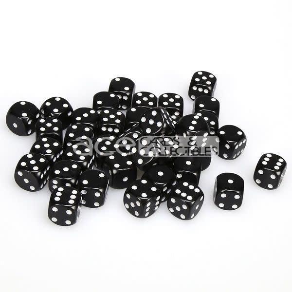 Chessex Opaque 12mm d6 36pcs Dice (Black/White) [CHX25808]-Chessex-Ace Cards &amp; Collectibles