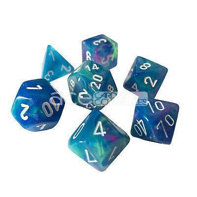 Chessex Waterlily™ Polyhedral 7pcs Dice (White) [CHX27546]-Chessex-Ace Cards &amp; Collectibles