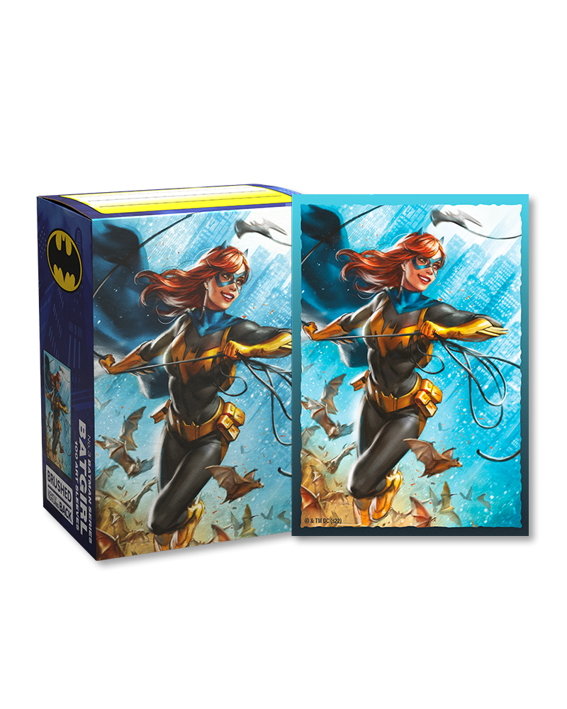 Dragon Shield Brushed Art Sleeves Standard Size 100pcs - Batgirl Series 1. 3/4-Dragon Shield-Ace Cards & Collectibles