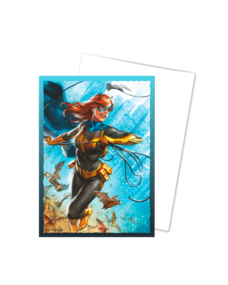 Dragon Shield Brushed Art Sleeves Standard Size 100pcs - Batgirl Series 1. 3/4-Dragon Shield-Ace Cards &amp; Collectibles
