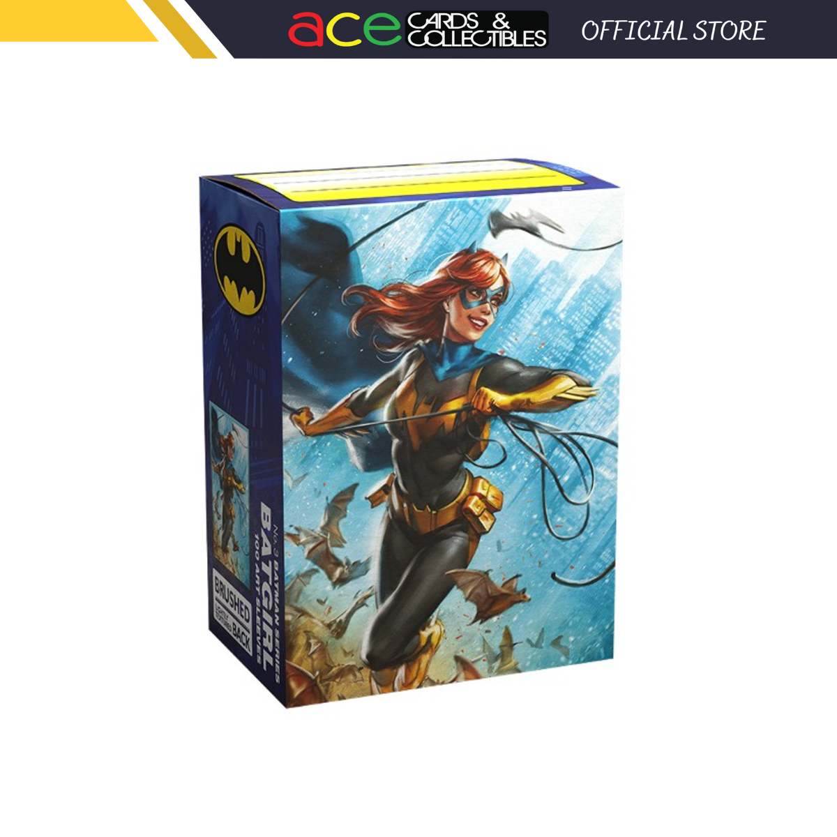 Dragon Shield Brushed Art Sleeves Standard Size 100pcs - Batgirl Series 1. 3/4-Dragon Shield-Ace Cards &amp; Collectibles