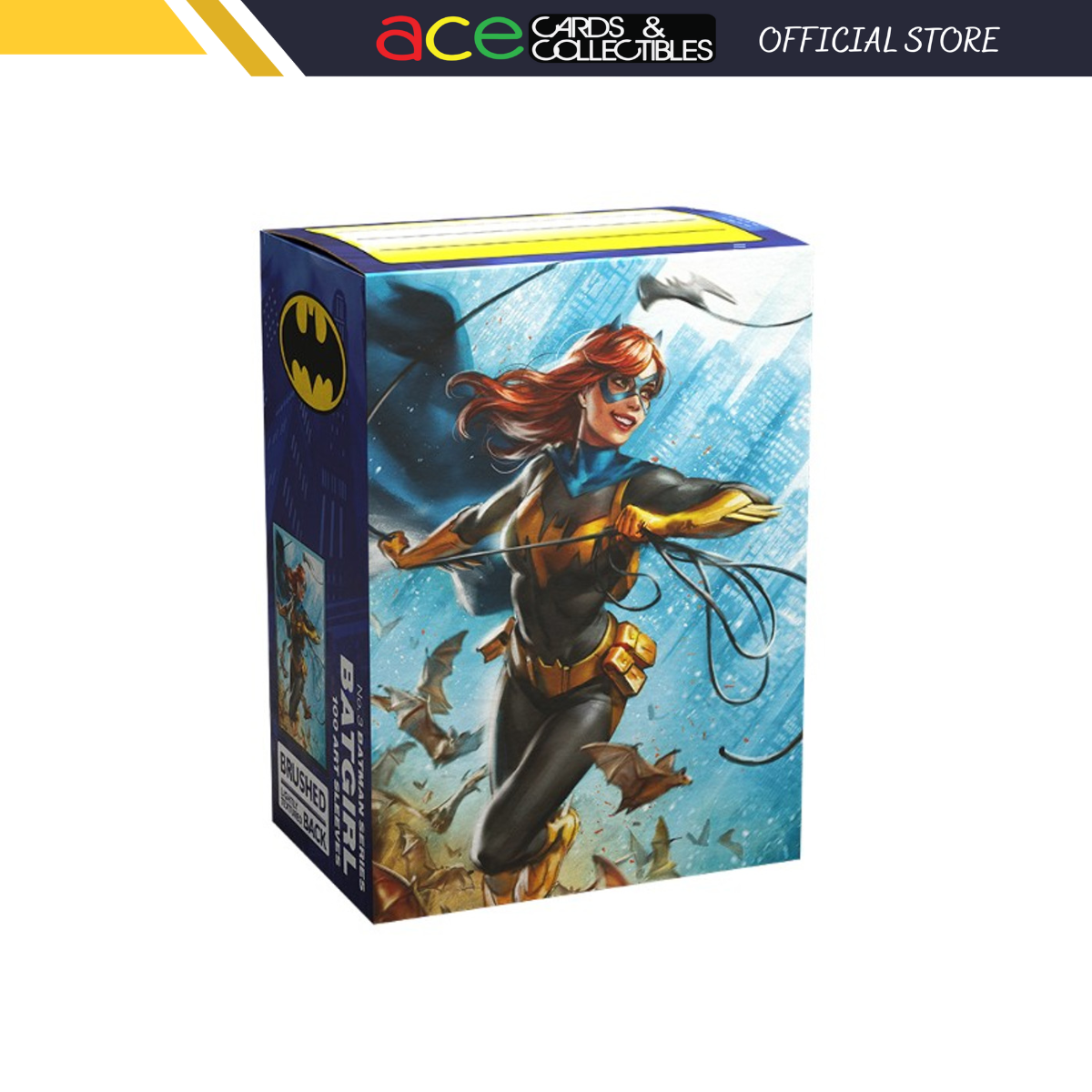 Dragon Shield Brushed Art Sleeves Standard Size 100pcs - Batgirl Series 1. 3/4-Dragon Shield-Ace Cards & Collectibles
