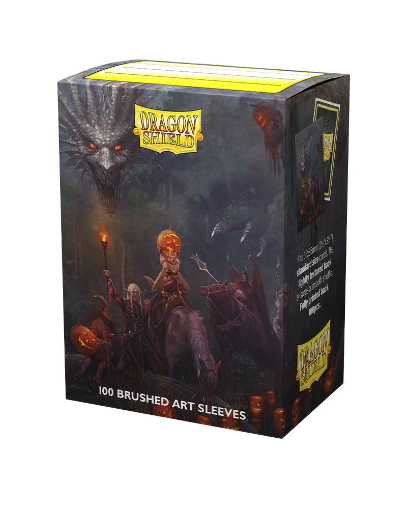 Dragon Shield Brushed Art Sleeves Standard Size 100pcs - Halloween 2022-Dragon Shield-Ace Cards & Collectibles