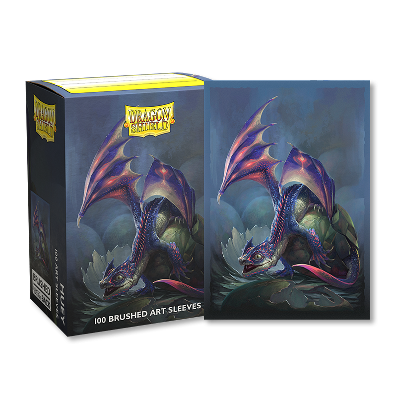 Dragon Shield Brushed Art Sleeves Standard Size 100pcs - Huey-Dragon Shield-Ace Cards & Collectibles