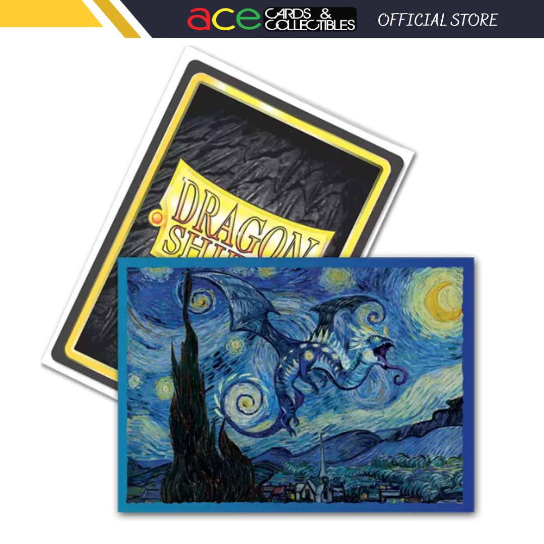 Dragon Shield Brushed Art Sleeves Standard Size 100pcs - Starry Night-Dragon Shield-Ace Cards &amp; Collectibles