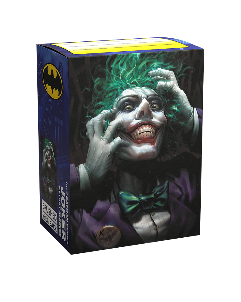 Dragon Shield Brushed Art Sleeves Standard Size 100pcs - The Joker-Series 1. 2/4-Dragon Shield-Ace Cards &amp; Collectibles