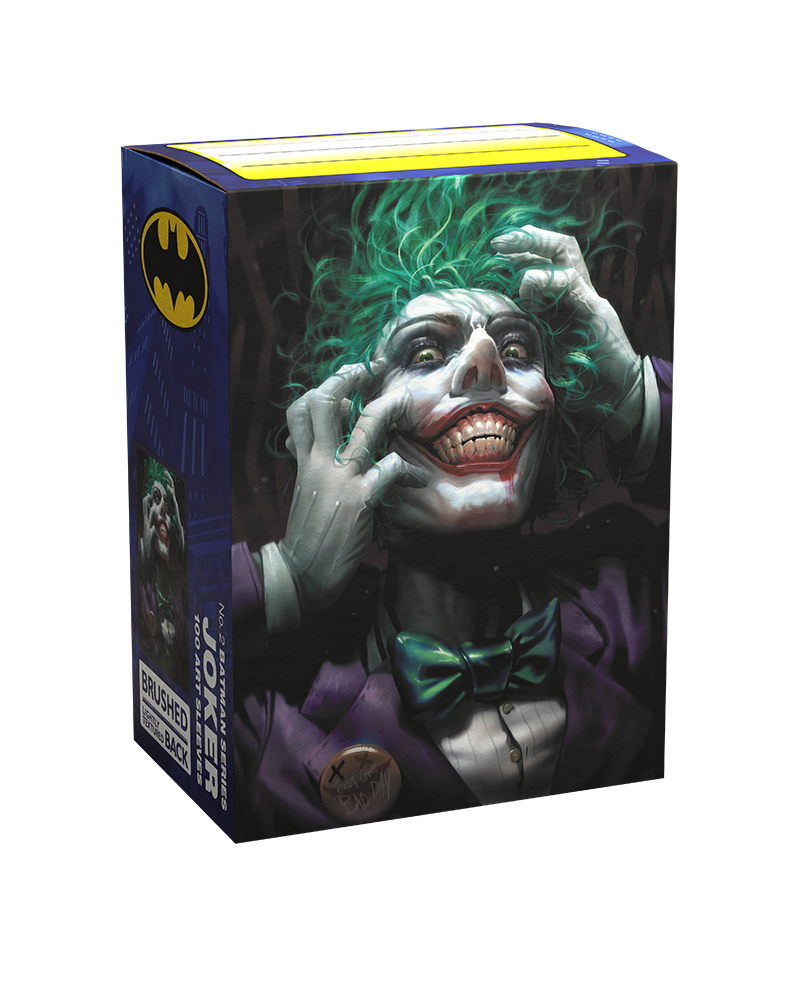 Dragon Shield Brushed Art Sleeves Standard Size 100pcs - The Joker-Series 1. 2/4-Dragon Shield-Ace Cards & Collectibles