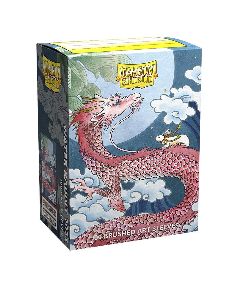 Dragon Shield Brushed Art Sleeves Standard Size 100pcs - Water Rabbit 2023-Dragon Shield-Ace Cards &amp; Collectibles