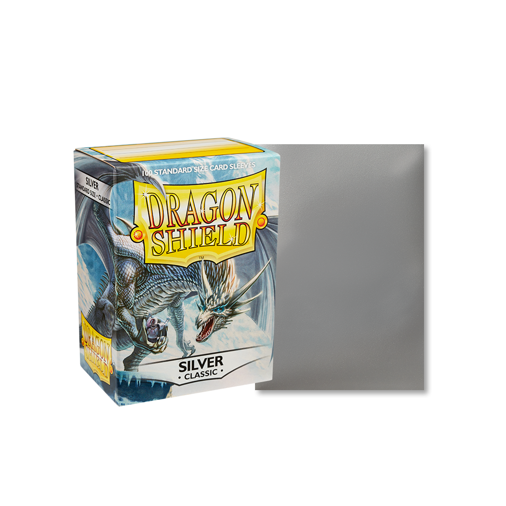 Dragon Shield Classic Sleeve Standard Size 100pcs-Clear Classic-Dragon Shield-Ace Cards &amp; Collectibles