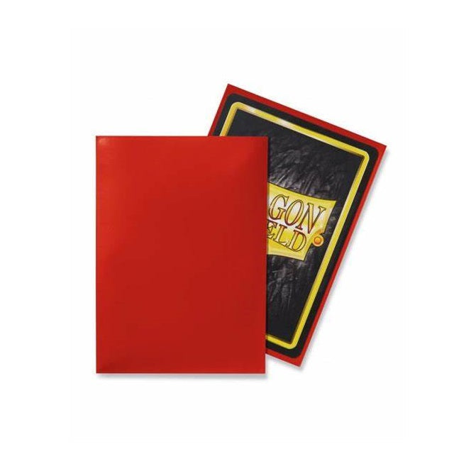 Dragon Shield Classic Sleeve Standard Size 100pcs-Crimson Classic-Dragon Shield-Ace Cards &amp; Collectibles