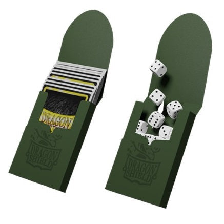 Dragon Shield Cube Shell - Forest Green-One Box (8 pieces)-Dragon Shield-Ace Cards & Collectibles