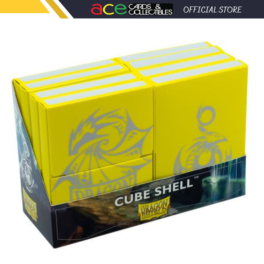 Dragon Shield Cube Shell - Yellow-One Box (8 pieces)-Dragon Shield-Ace Cards &amp; Collectibles