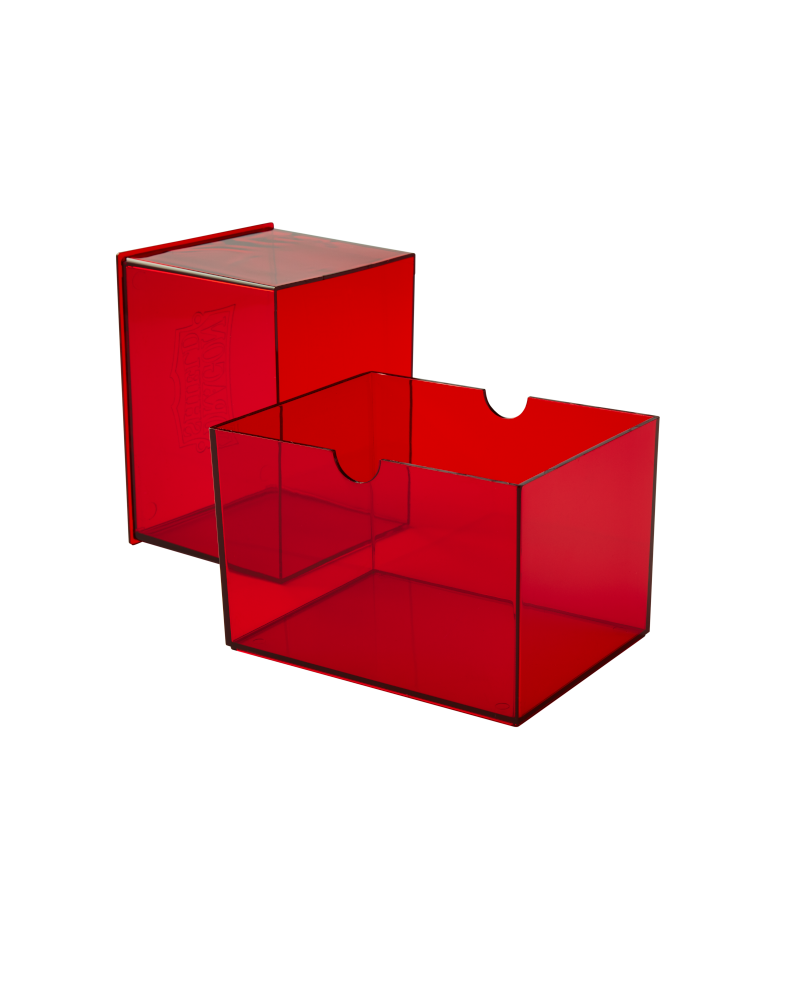 Dragon Shield Deck Box Strongbox 100+-Clear-Dragon Shield-Ace Cards & Collectibles