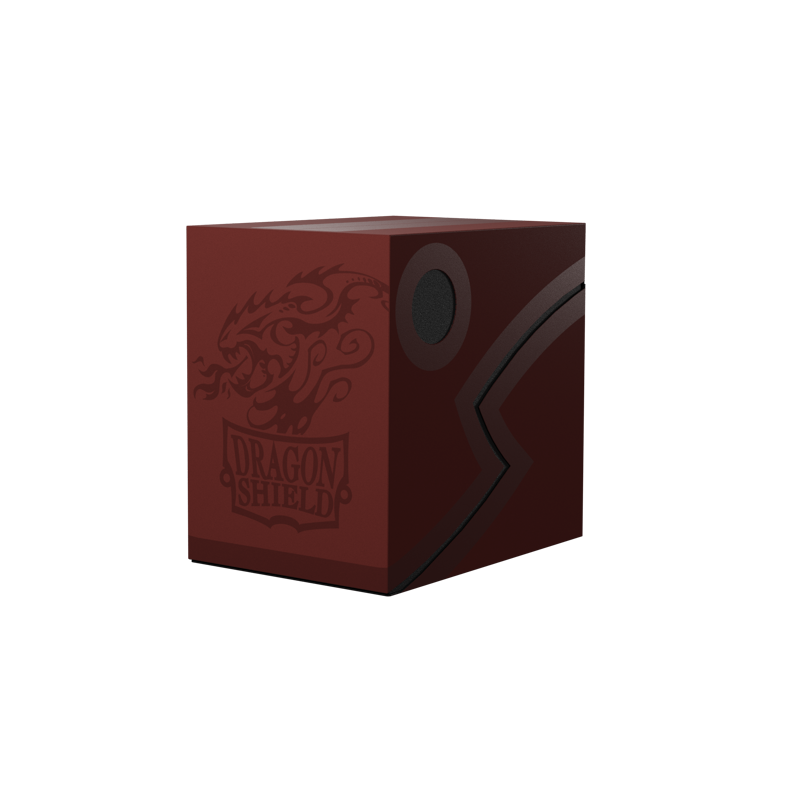 Dragon Shield Double Shell Deck Box-Blood Red-Dragon Shield-Ace Cards &amp; Collectibles