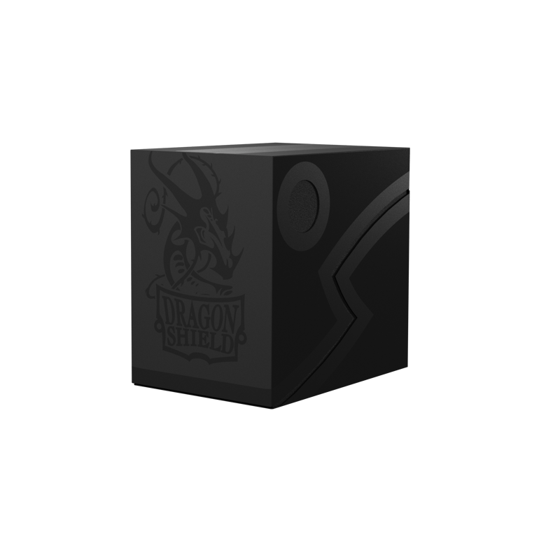 Dragon Shield Double Shell Deck Box-Shadow Black-Dragon Shield-Ace Cards &amp; Collectibles