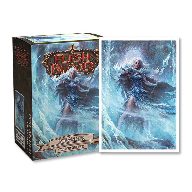 Dragon Shield Flesh & Blood Matte Art Sleeves Standard Size 100pcs - Iyslander Matte-Dragon Shield-Ace Cards & Collectibles
