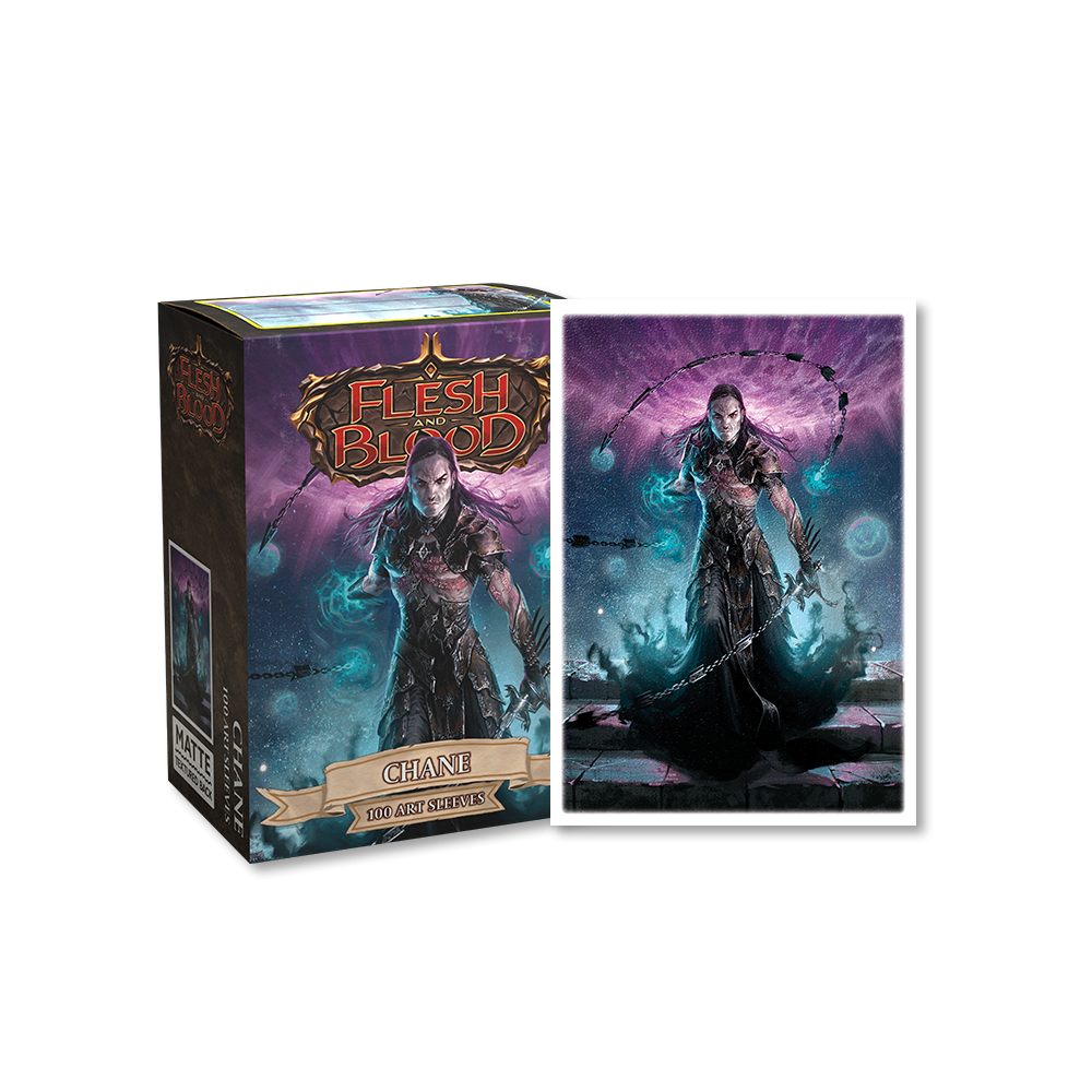 Dragon Shield Flesh & Blood Sleeve Matte Art - Chane-Dragon Shield-Ace Cards & Collectibles