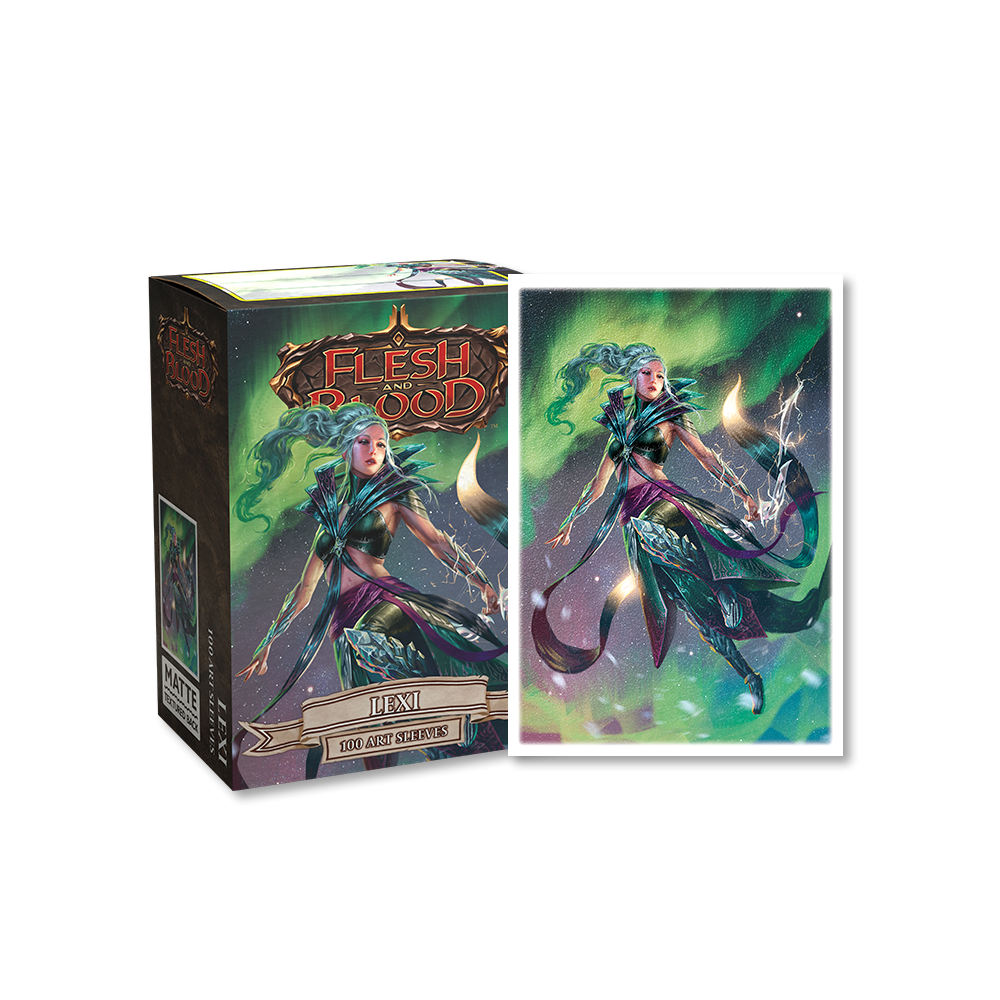 Dragon Shield Flesh &amp; Blood Sleeve Matte Art - Lexi-Dragon Shield-Ace Cards &amp; Collectibles