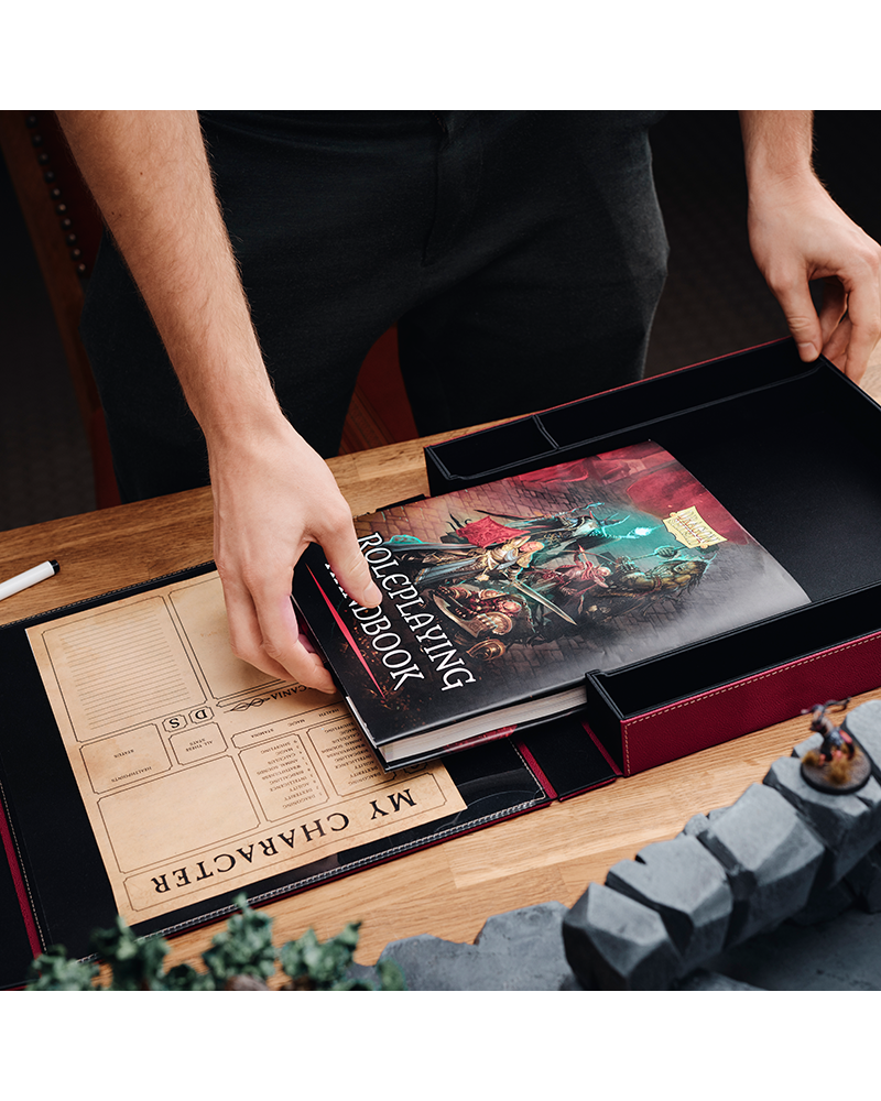 Dragon Shield RPG - Player Companion (Blood Red)-Dragon Shield-Ace Cards & Collectibles