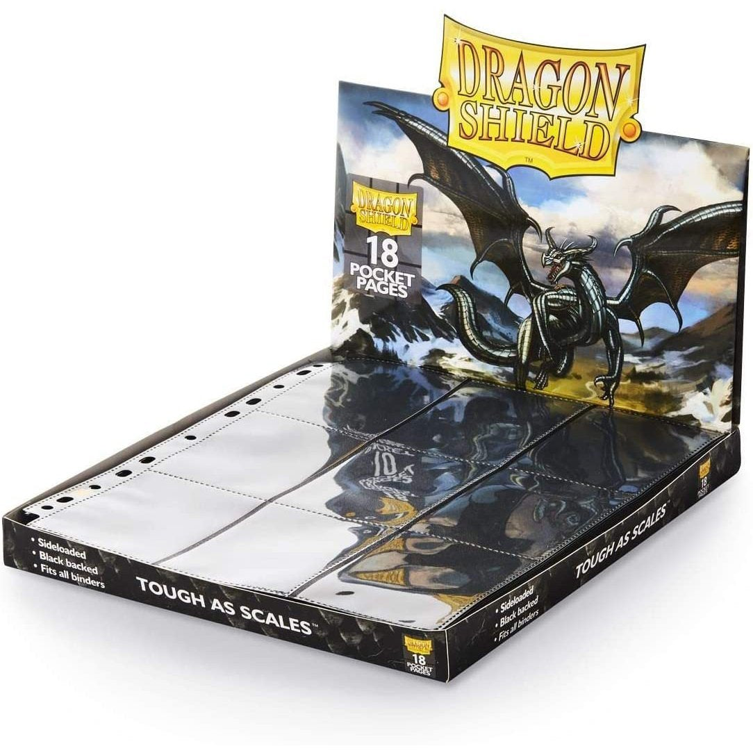 Dragon Shield Side-Loading 18-Pocket for Card Album / Binder (Ultra Clear)-Dragon Shield-Ace Cards & Collectibles
