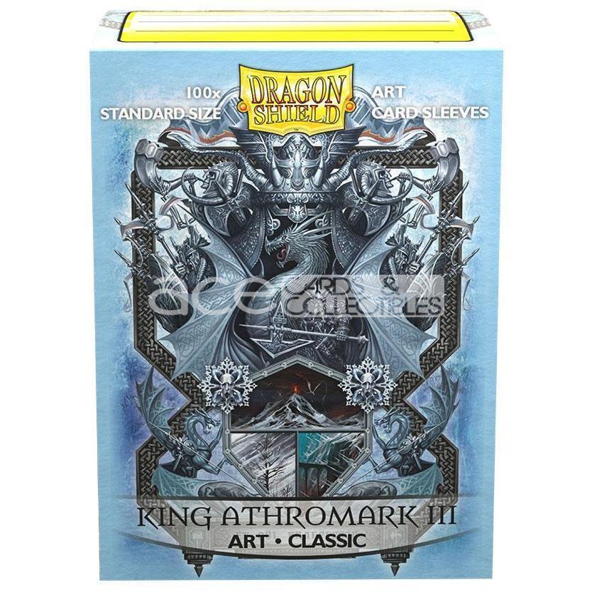Dragon Shield Sleeve Art Classic Standard Size 100pcs &quot;Coat Of Arms - King Athromark III&quot;-Dragon Shield-Ace Cards &amp; Collectibles