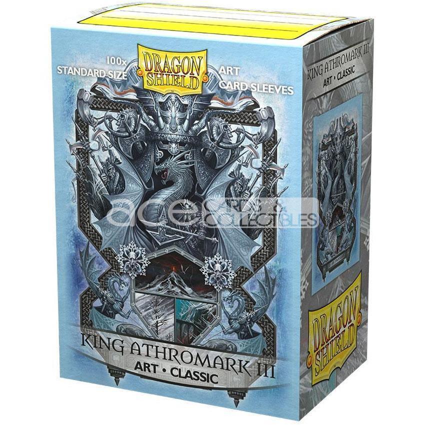 Dragon Shield Sleeve Art Classic Standard Size 100pcs &quot;Coat Of Arms - King Athromark III&quot;-Dragon Shield-Ace Cards &amp; Collectibles