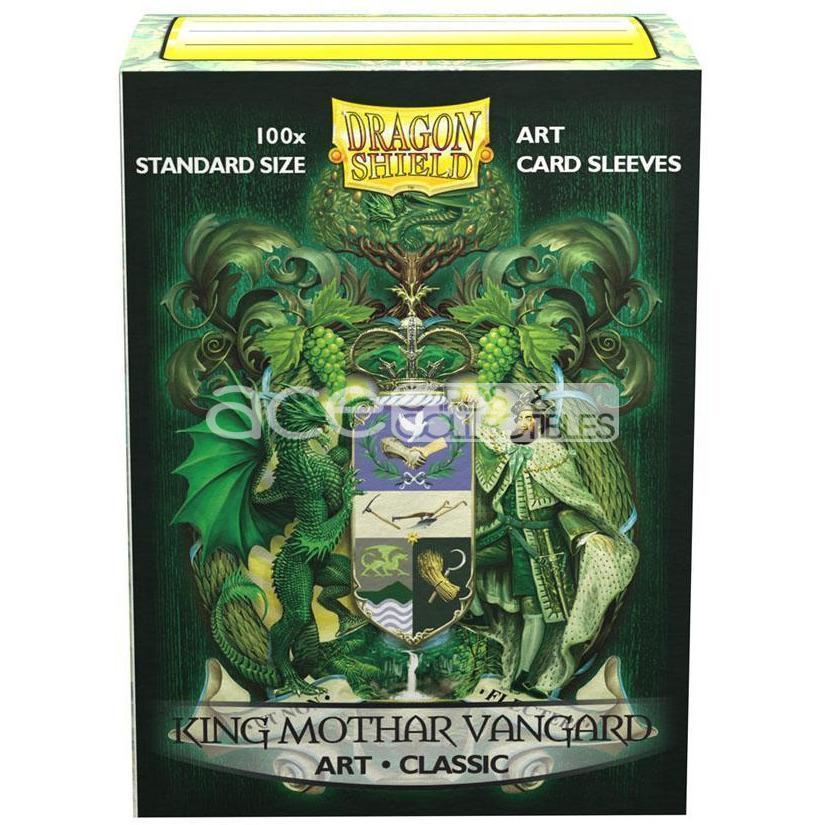 Dragon Shield Sleeve Art Classic Standard Size 100pcs &quot;Coat Of Arms - King Mothar Vangard&quot;-Dragon Shield-Ace Cards &amp; Collectibles