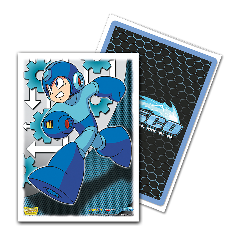 Dragon Shield Sleeve Art Classic Standard Size 100pcs "Mega Man"-Dragon Shield-Ace Cards & Collectibles