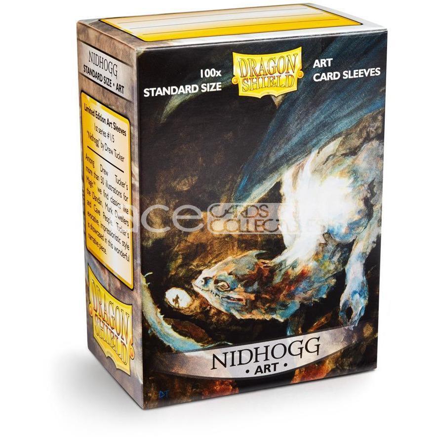 Dragon Shield Sleeve Art Classic Standard Size 100pcs &quot;Nidhogg&quot;-Dragon Shield-Ace Cards &amp; Collectibles