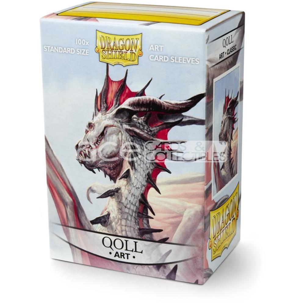 Dragon Shield Sleeve Art Classic Standard Size 100pcs &quot;Qoll&quot;-Dragon Shield-Ace Cards &amp; Collectibles