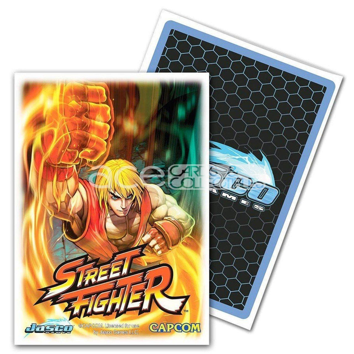 Dragon Shield Sleeve Art Classic Standard Size 100pcs &quot;Street Fighter&quot;-Ken-Dragon Shield-Ace Cards &amp; Collectibles