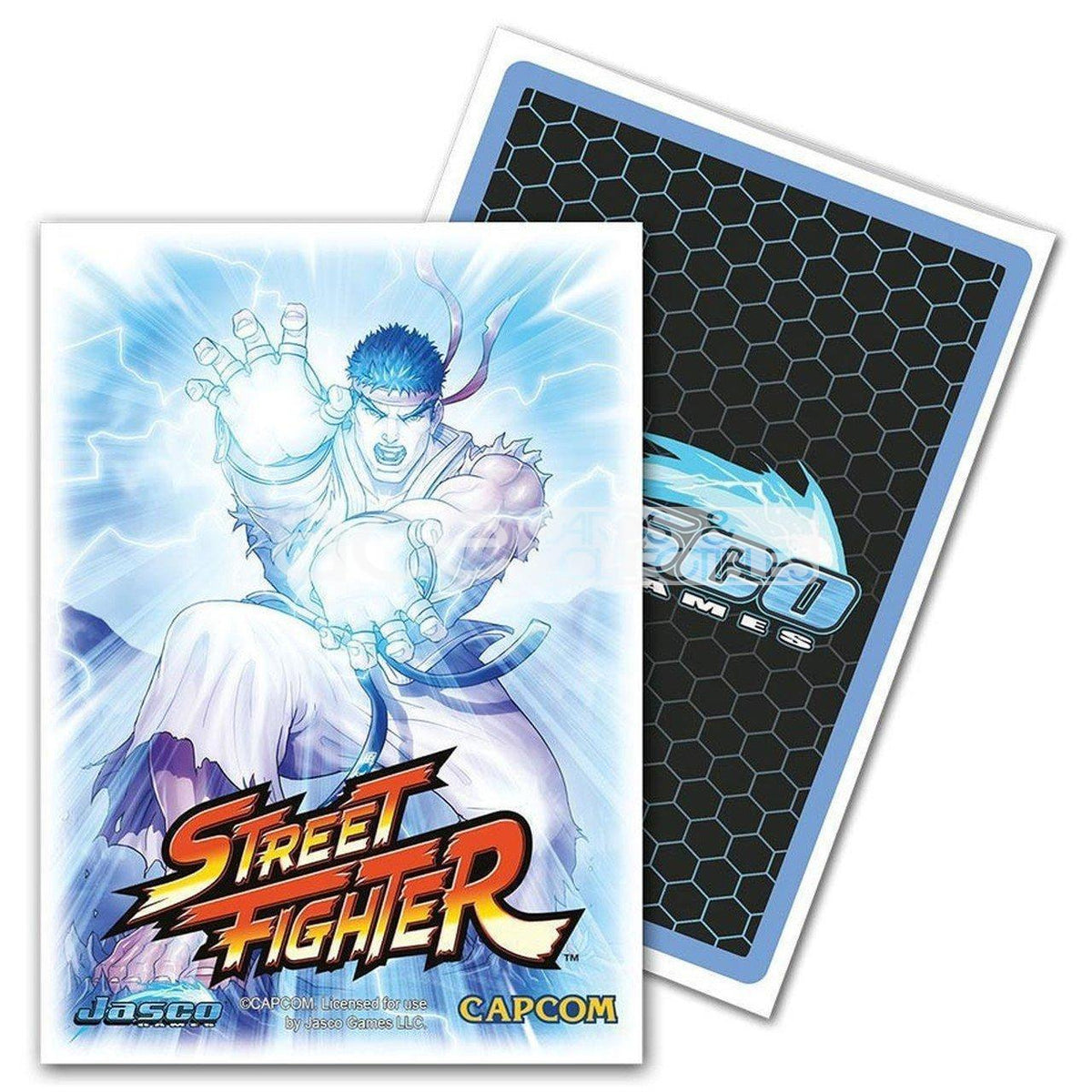 Dragon Shield Sleeve Art Classic Standard Size 100pcs &quot;Street Fighter&quot;-Ryu-Dragon Shield-Ace Cards &amp; Collectibles