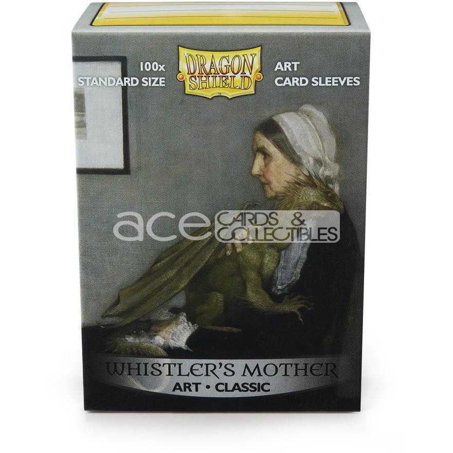 Dragon Shield Sleeve Art Classic Standard Size 100pcs &quot;Whistler&#39;s Mother&quot;-Dragon Shield-Ace Cards &amp; Collectibles