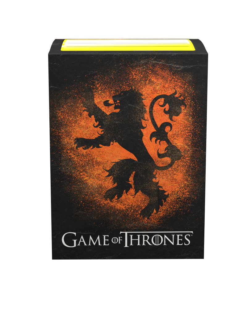 lannister card sleeves Dragon Shield Sleeve Art Matte Game of Thrones Standard Size 100pcs
