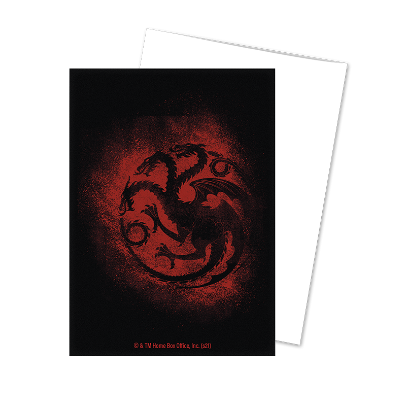 game of thrones card sleeves Dragon Shield Sleeve Art Matte Game of Thrones Standard Size 100pcs