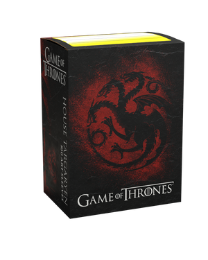 Dragon Shield Sleeve Art Matte Game of Thrones Standard Size 100pcs - House Targaryen Dragon Shield Sleeve Art Matte Game of Thrones Standard Size 100pcs - House Targaryen