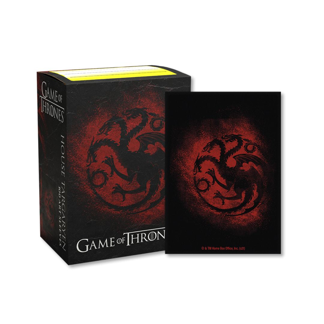 house stark card sleeves Dragon Shield Sleeve Art Matte Game of Thrones Standard Size 100pcs