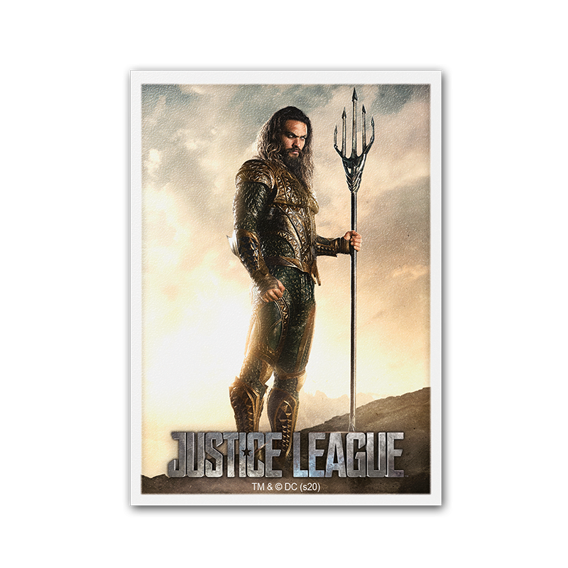 Dragon Shield Sleeve Art Matte Justice League Standard Size 100pcs - Aquaman-Dragon Shield-Ace Cards & Collectibles