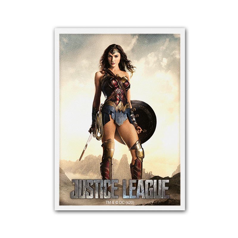 Dragon Shield Sleeve Art Matte Justice League Standard Size 100pcs - Wonder Woman-Dragon Shield-Ace Cards & Collectibles