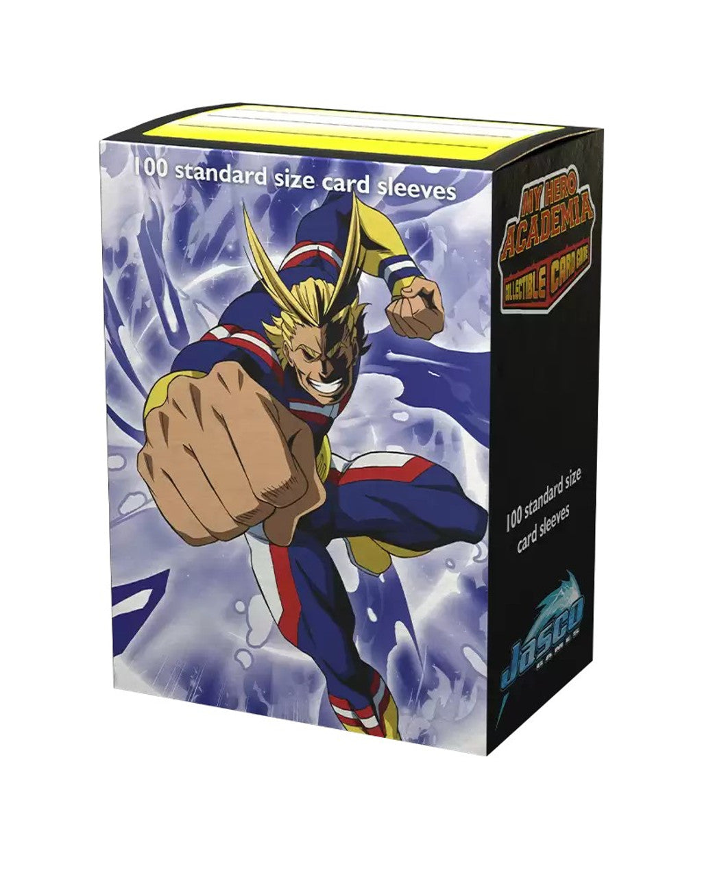 Dragon Shield Sleeve Art Matte My Hero Academia Standard Size 100pcs - All Might Punch-Dragon Shield-Ace Cards &amp; Collectibles