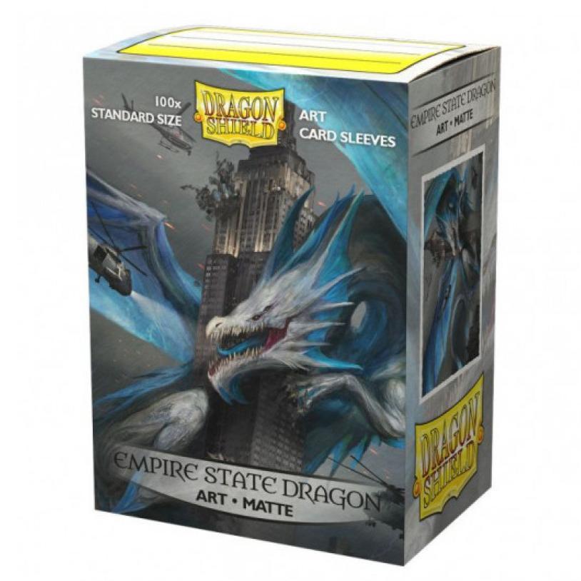 Dragon Shield Sleeve Art Matte Standard Size 100pcs "Empire State Dragon"-Dragon Shield-Ace Cards & Collectibles
