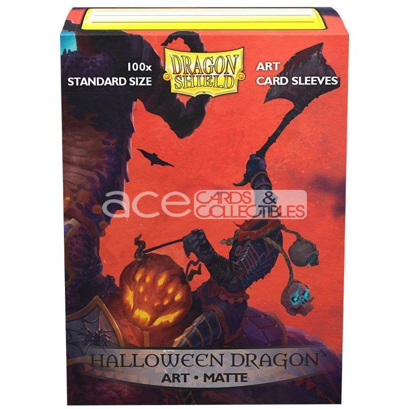 Dragon Shield Sleeve Art Matte Standard Size 100pcs &quot;Halloween Dragon&quot;-Dragon Shield-Ace Cards &amp; Collectibles