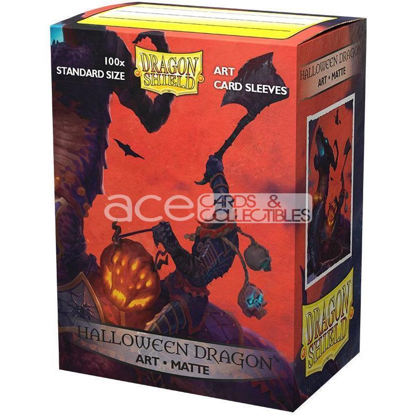 Dragon Shield Sleeve Art Matte Standard Size 100pcs "Halloween Dragon"-Dragon Shield-Ace Cards & Collectibles