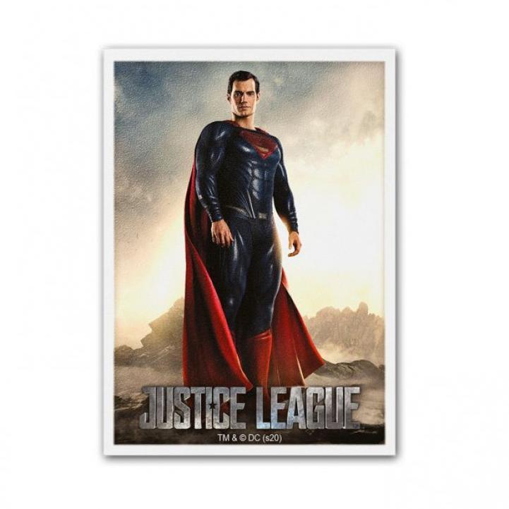 Dragon Shield Sleeve Art Matte Standard Size 100pcs &quot;Justice League&quot;-Superman-Dragon Shield-Ace Cards &amp; Collectibles
