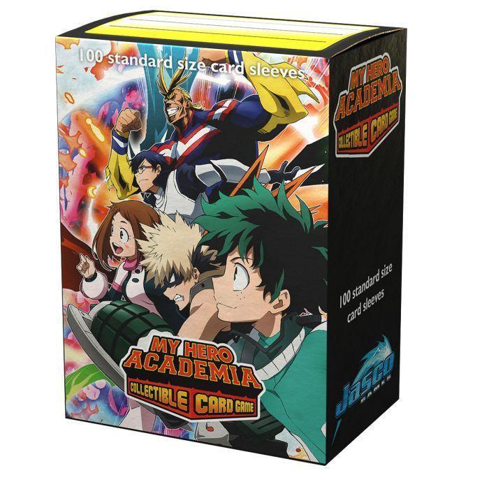 Dragon Shield Sleeve Art Matte Standard Size 100pcs &quot;My Hero Academia&quot;-My Hero Academia-Dragon Shield-Ace Cards &amp; Collectibles
