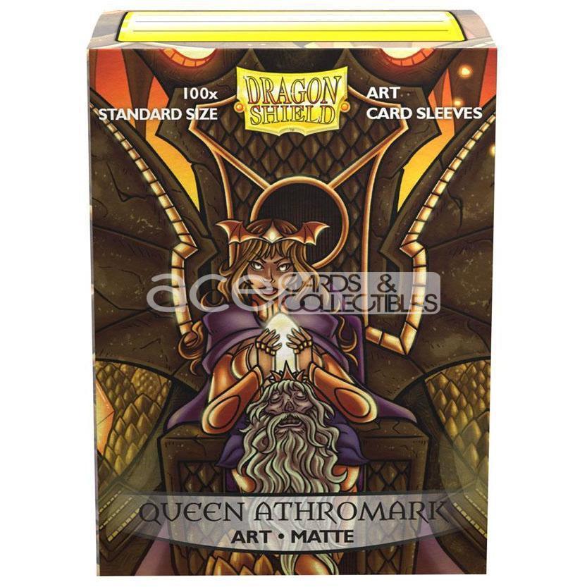 Dragon Shield Sleeve Art Matte Standard Size 100pcs "Royals - Queen Athromark"-Dragon Shield-Ace Cards & Collectibles