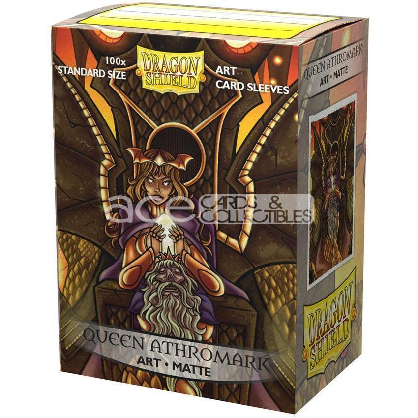 Dragon Shield Sleeve Art Matte Standard Size 100pcs &quot;Royals - Queen Athromark&quot;-Dragon Shield-Ace Cards &amp; Collectibles