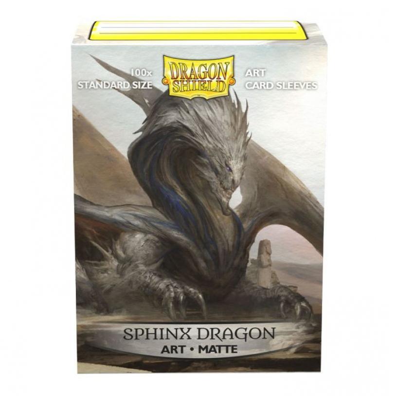 Dragon Shield Sleeve Art Matte Standard Size 100pcs "Sphinx Dragon"-Dragon Shield-Ace Cards & Collectibles