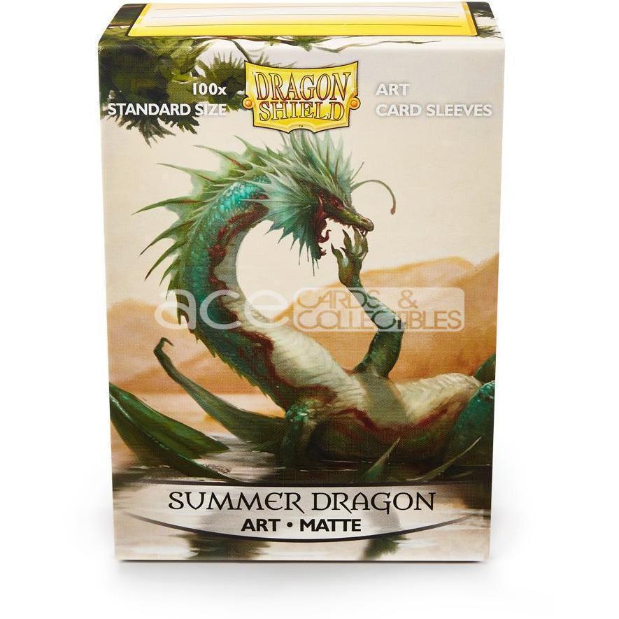 Dragon Shield Sleeve Art Matte Standard Size 100pcs "Summer Dragon"-Dragon Shield-Ace Cards & Collectibles